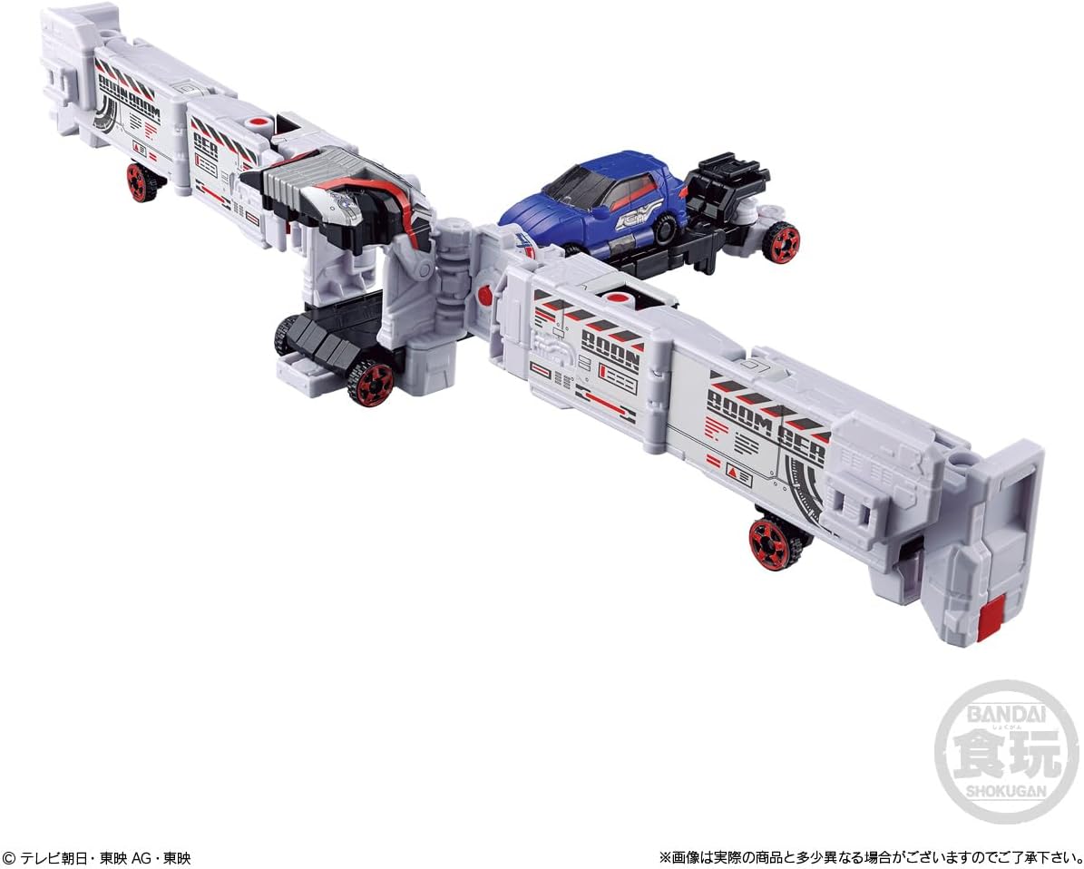 BANDAI Super Mini PLA Bakuage Sentai Boonboomger Bakuage Gattai Series 01 Boonboomger Robo Set