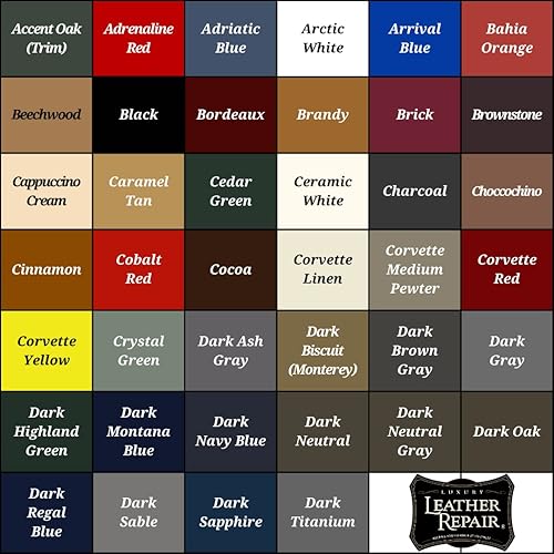 Miniatura 3 de Kit de reparación de cuero de lujo para reparación de grietas y arrugas de vinilo para automóvil, compatible con interiores y accesorios de cuero