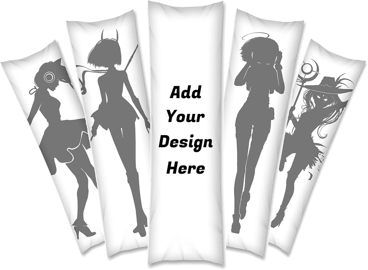 FZYTMY DIY Anime Character Pillow Case Custom Long Hugging