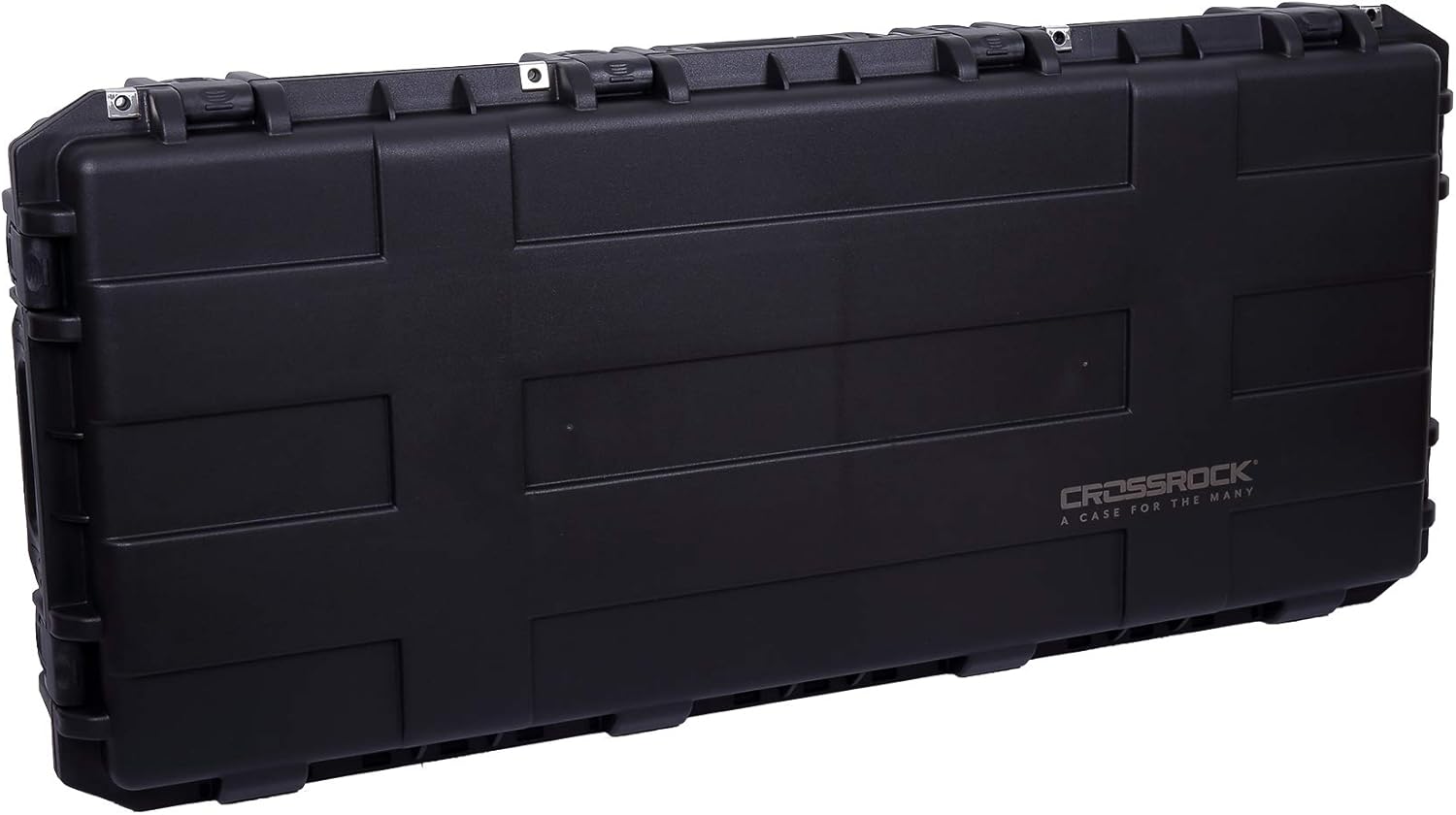 Crossrock 61-note Keyboard Case, Injection Molded PE Flight Case With Wheels (CRA961)