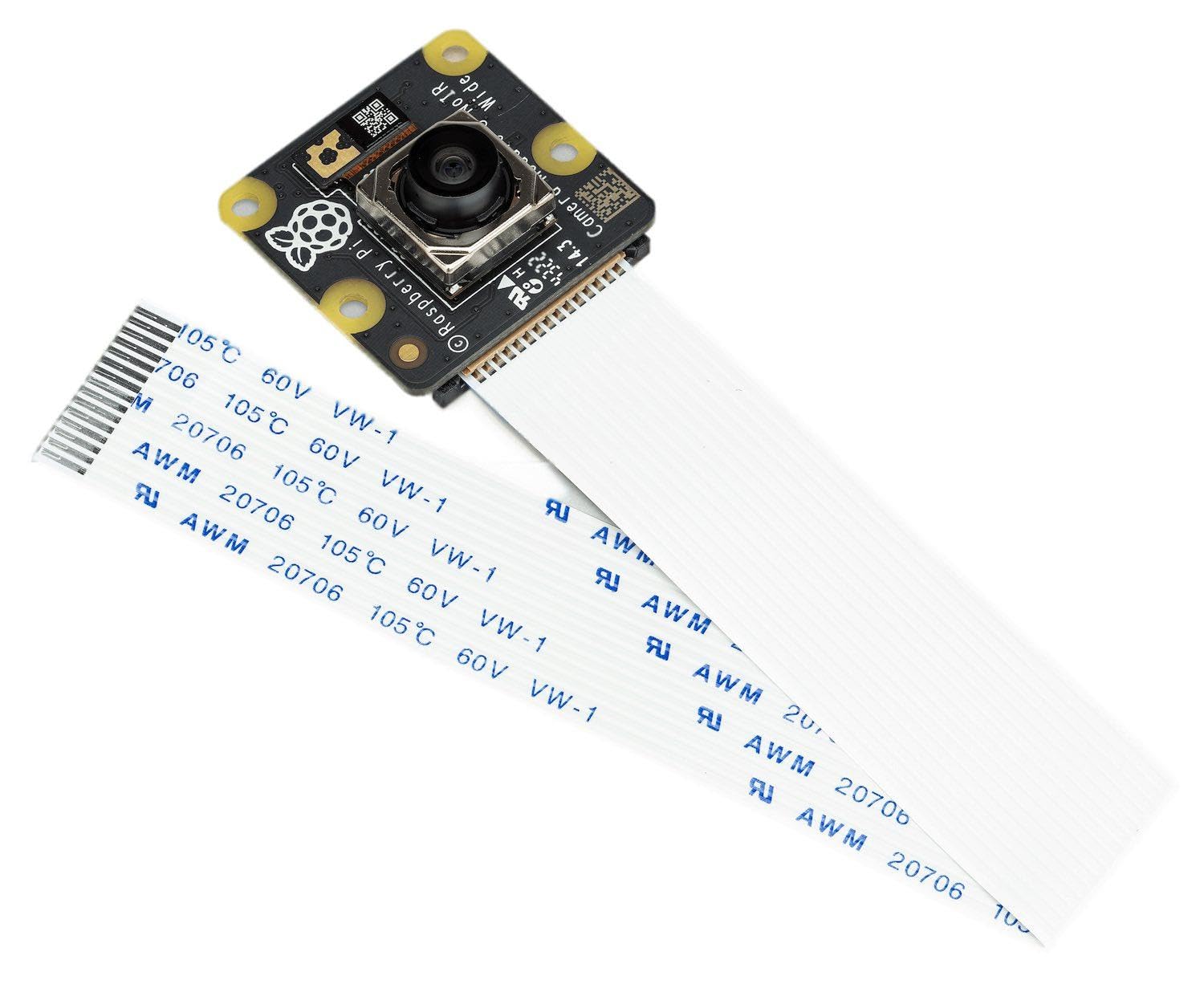 Raspberry Pi® Camera Module 3 Wide Noir CMOS Color Camera Module