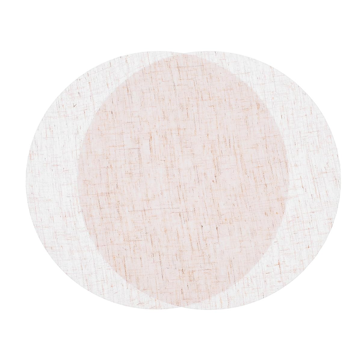 2pcs LED Downlight Lampshade Diffuser Soft Light Shade for Ceiling Light Fixtures Safe Fabric Cover Heat-resistant 18cm Diameter for Bedroom Nursery