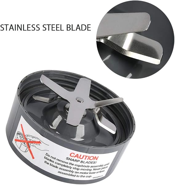 600/900W Replacement Extractor Blade, Stainless Steel Blade Base Juicer Accessories Part Compatible with NutriBullet Blender