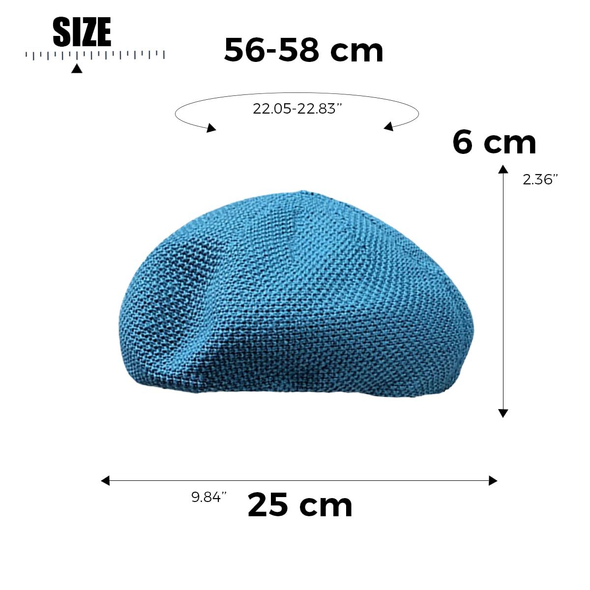 Mujer Primavera Verano Delgado Transpirable Boina Sombrero Artista Pintor Sombrero Boina Casual Gorro