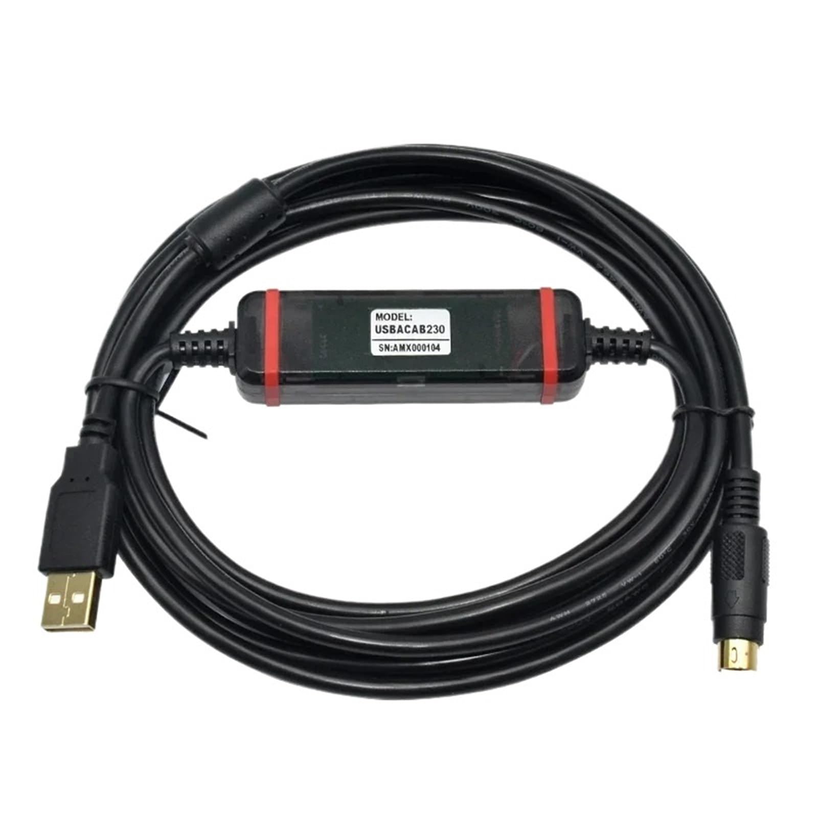 UDHBJEBQ USBACAB230 Chip High Speed USB-DVP Programming Data Download Cable ES EE SS Suitable for Free Drive(FTDI-Isolation Type)