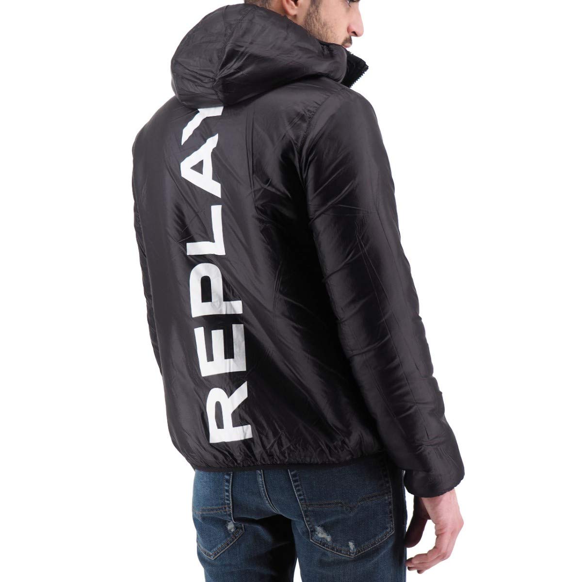 Replay, Reversible Jacket, Black, RPY_M8021 .000.83440_098 - S