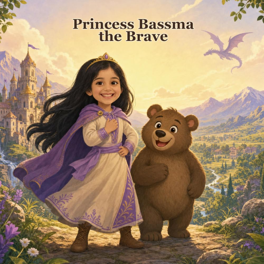 Princess Bassma the Brave: A rhyming story about courage, kindness, and friendship (Growing with Bassma)