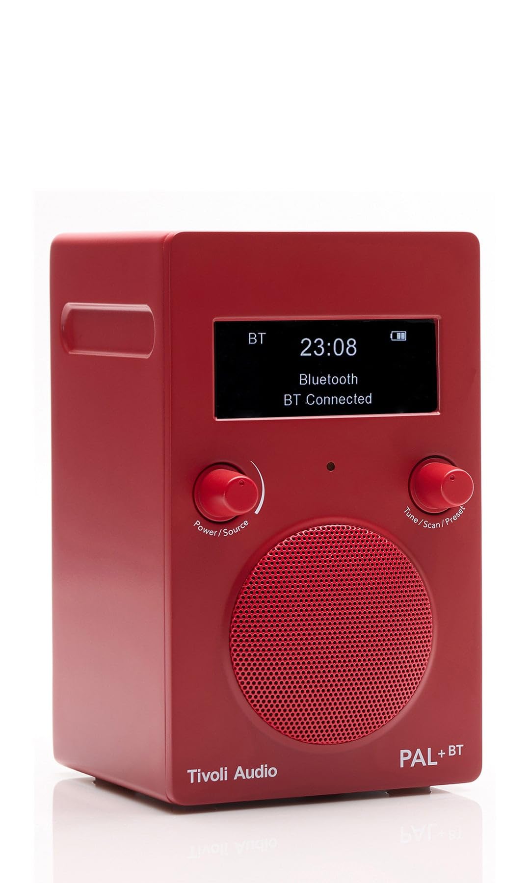 Tivoli Audio PAL+ BT (Gen 3) Radio FM Bluetooth Portable/USB-C (Red)