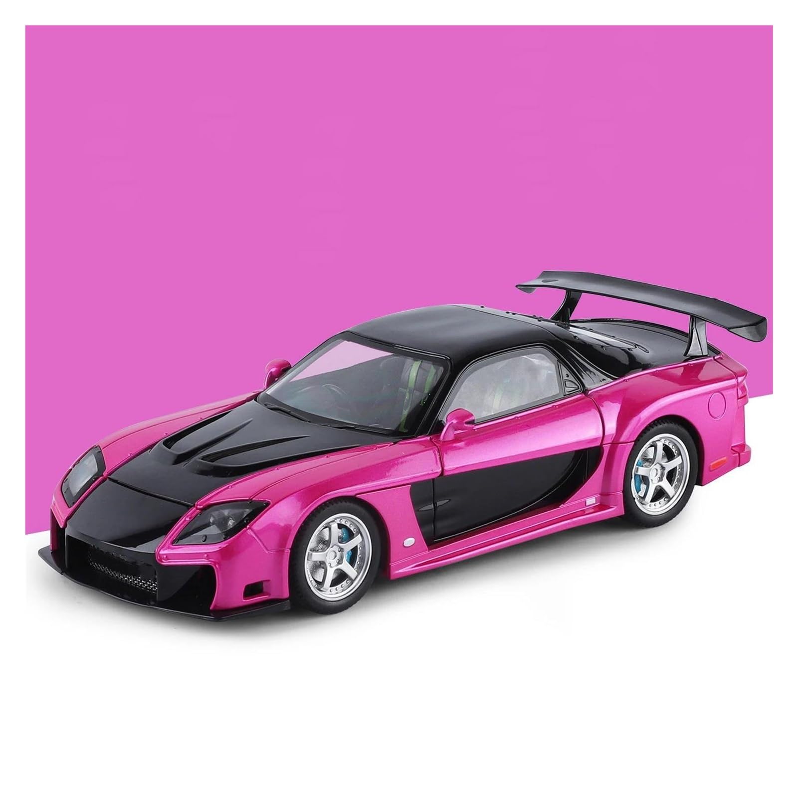 Btwodian Scale Model Car For Mazda RX7 RX-7 Diecast Model Car