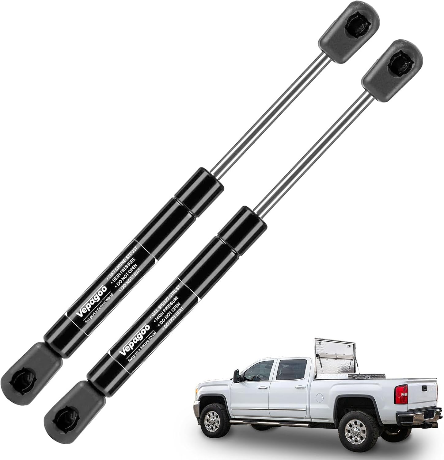 Vepagoo 10 Inch 25 Lb/111N Gas Shocks Struts Lift Supports