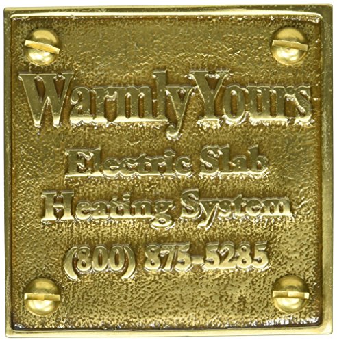 Herzlich Yours Plaque Snow Melt Cover