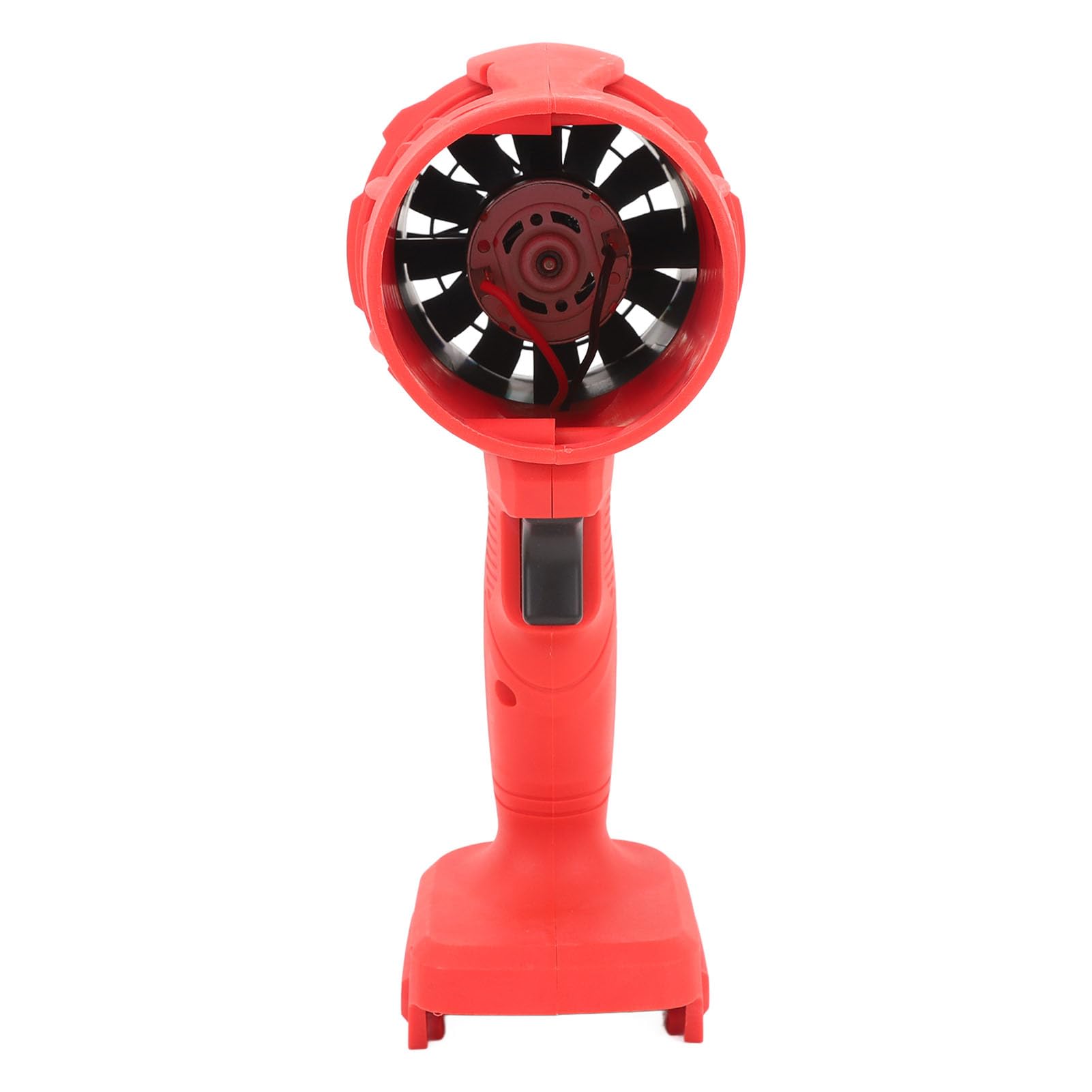 Jet Dry Blower 80mm Condotto Motore Brushless 130000 Giri/min Forte Mini Turbo Ventilatore Impermeabile per Auto all'aperto Casa Campeggio Pulizia Officina (Rossa)