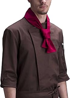 HMLOPX Chef Jacket Chef Coat Men Women 3/4 Sleeve Chef Uniform Breathable Catering Shirt for Bakery Kitchen Restaurant (Color : Coffee, Size : S-Small)