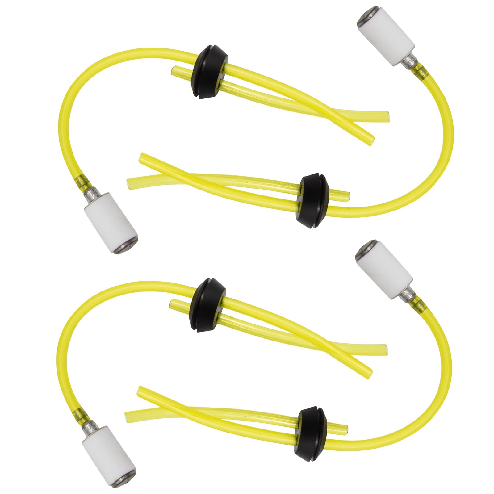 Amazon.com : Zreneyfex Fuel Line Two Hole Grommet Assembly