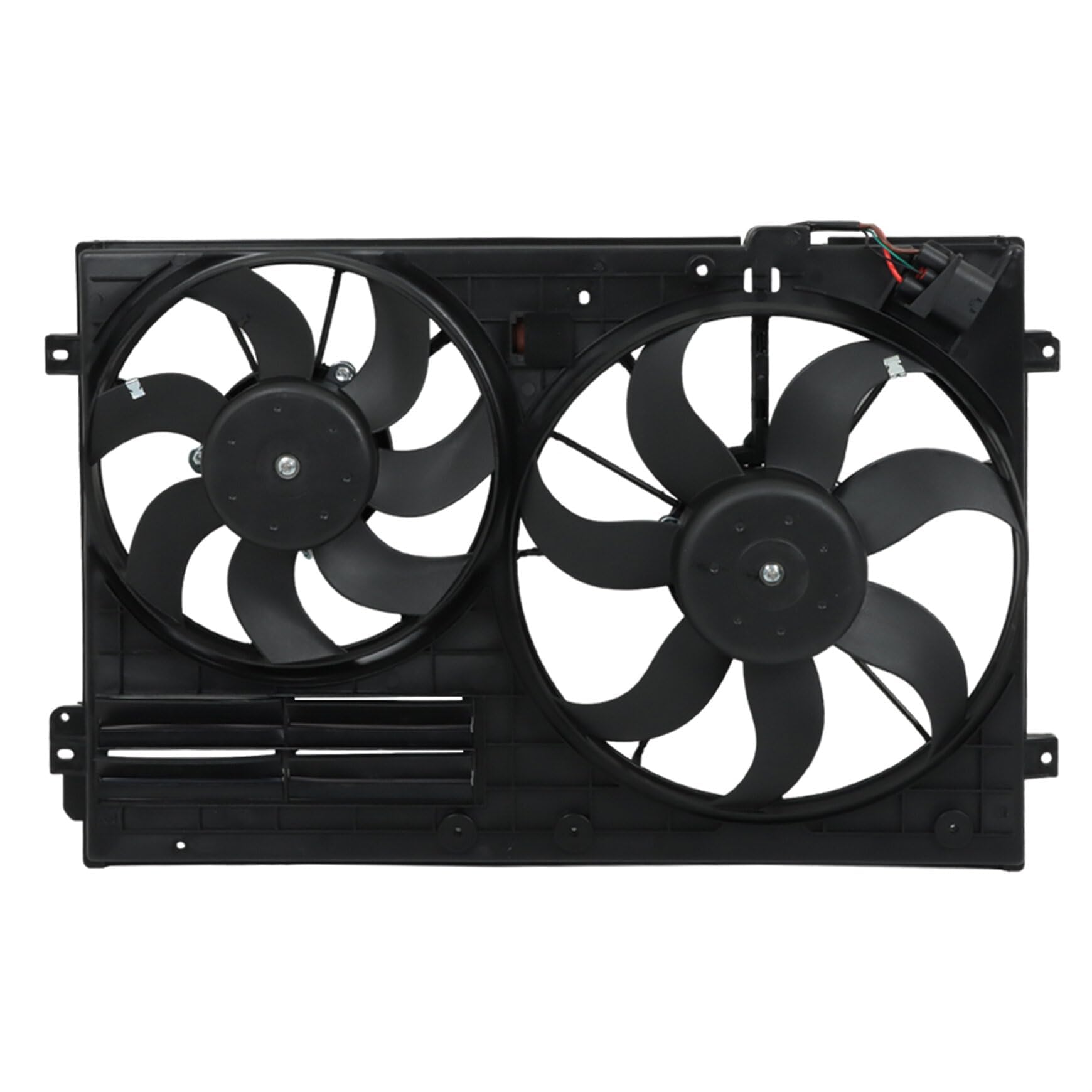 Radiator Cooling Fan Replacement for Jetta A3 CC Beetle 1.8L 1.9L