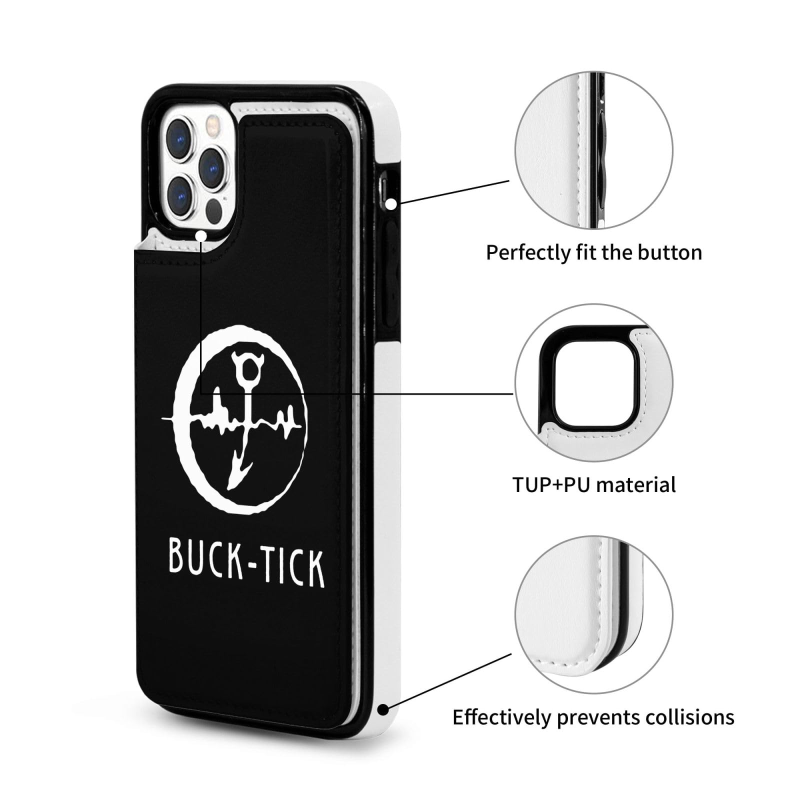 Amazon.co.jp: Buck-Tick バクチク スマホケース 手帳型 Iphone 12