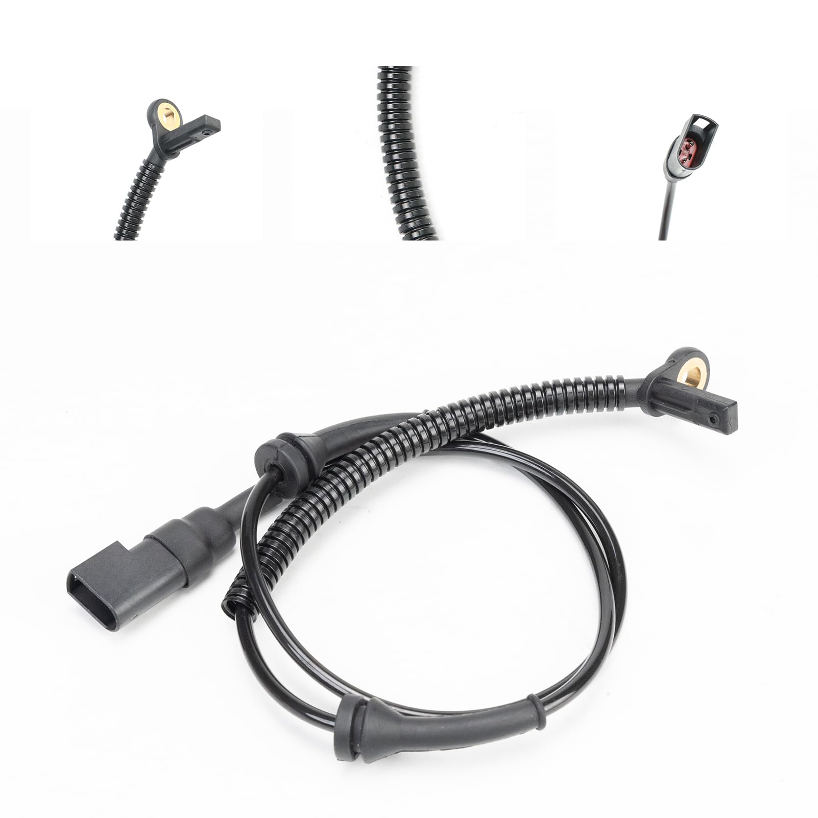 Sensore di velocità ruota ABS anteriore sinistro o destro per Fiesta Fusion Ma-zd-a 2S612B372AD Sensore di velocità di trasmissione 1151951 DD324370X