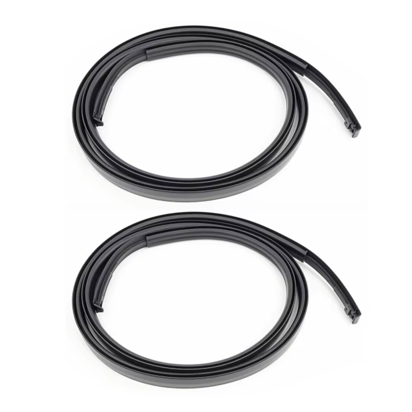 Sealing Strips Compatible with Toyota for Yaris Hatchback 4-Door 2006 2007 2008 2009 2010 2011 Roof Drip Strips Accessories 7555152130 75551-52130(2pcs)
