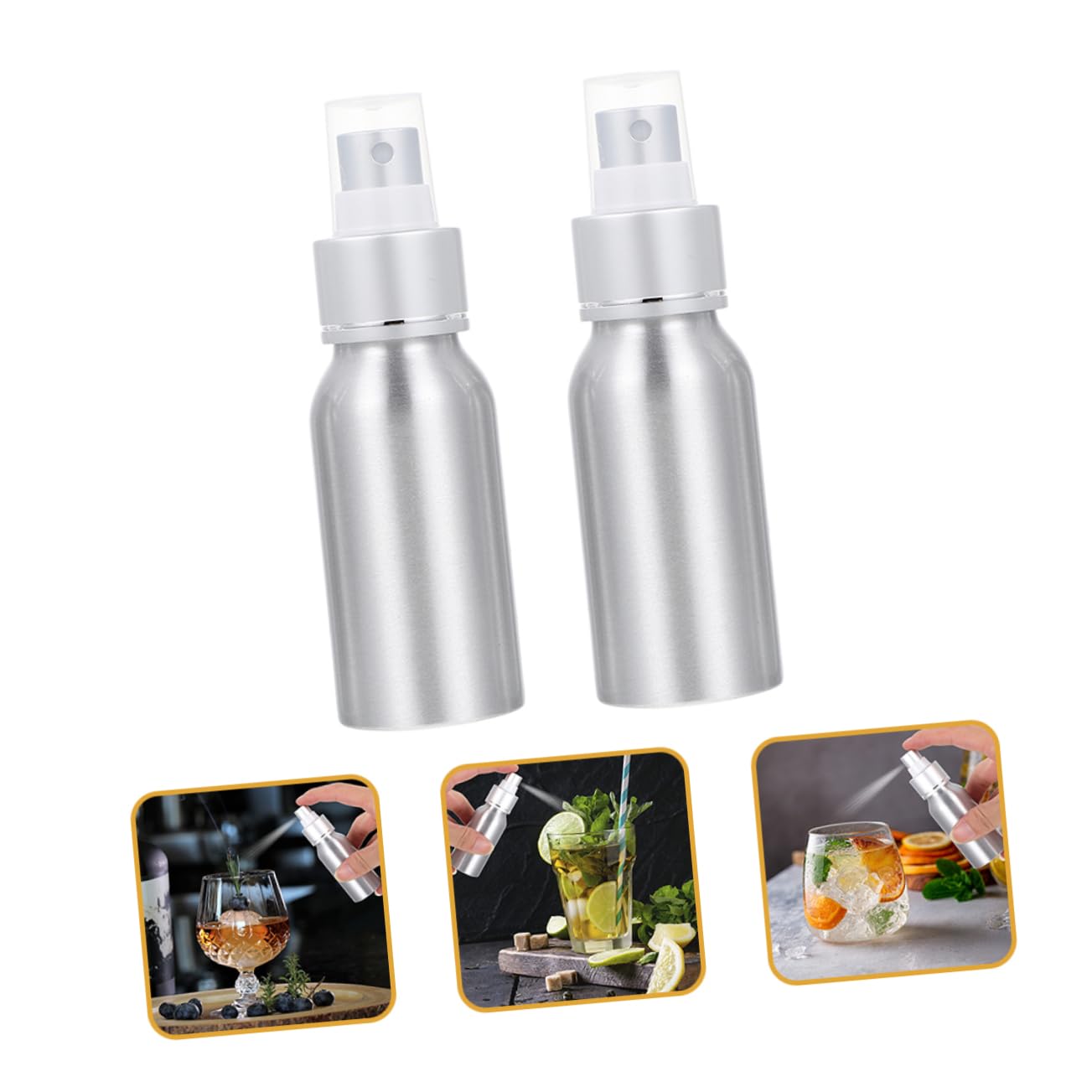 Ipetboom Cocktail-Sprühflasche Aus Glas – 30 Ml, Nachfüllbar, Für Wermut & Bitter