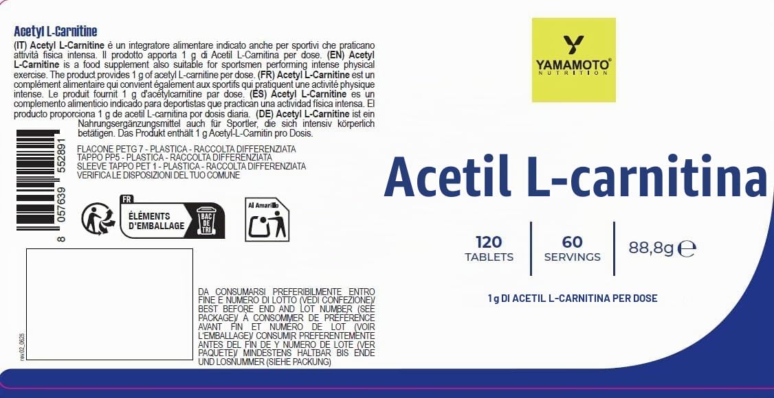 l carnitine yamamoto Yàmamoto Acetyl L- Carnitine, 120 compresse + H2O Prozis - acetil Citrulline Malate Disposable Vapes | Shop skin lightenin Size:100 Grams