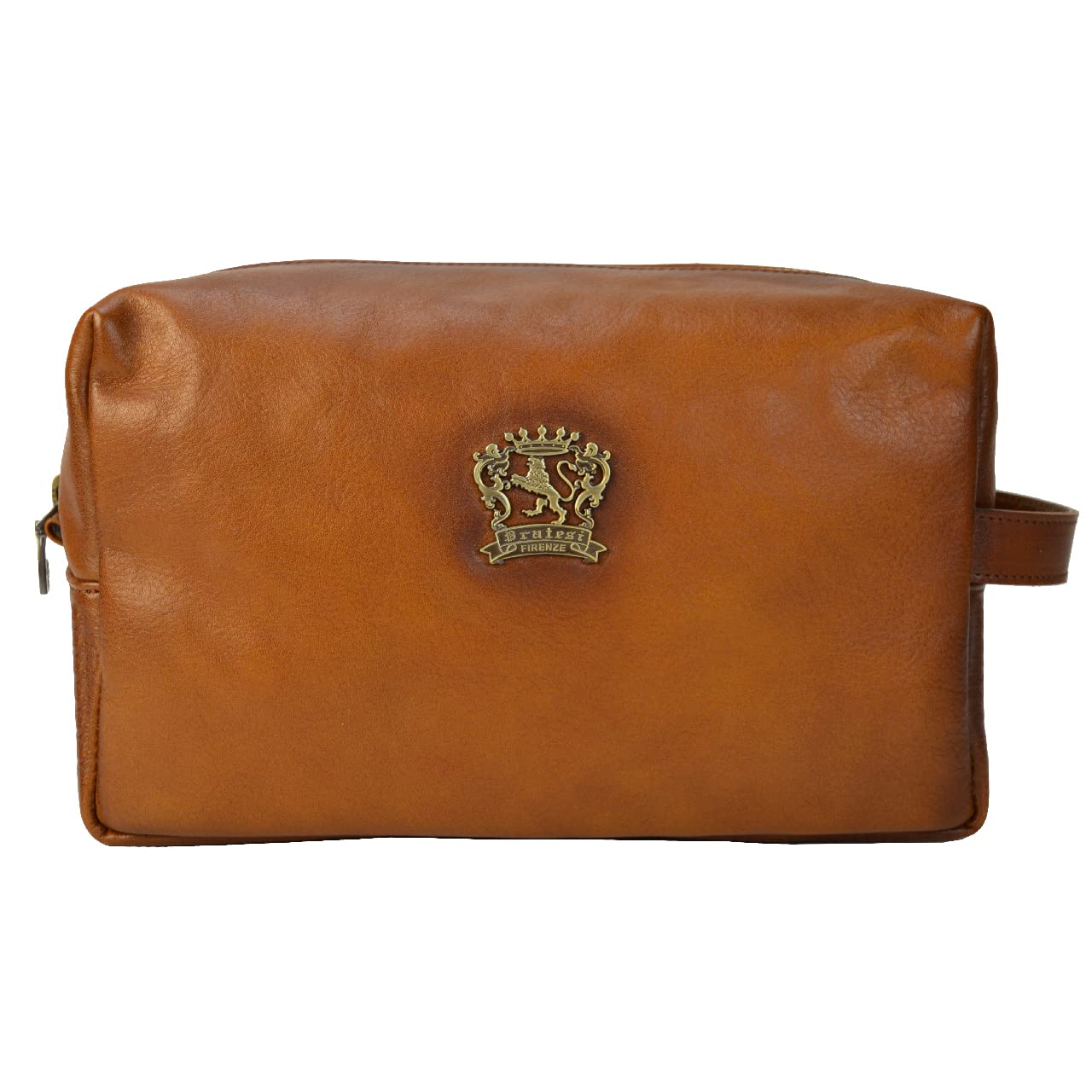 Pratesi Borsa in pelle Tronia Necessaire B250 in Vera Pelle Vero Artigianato Italiano