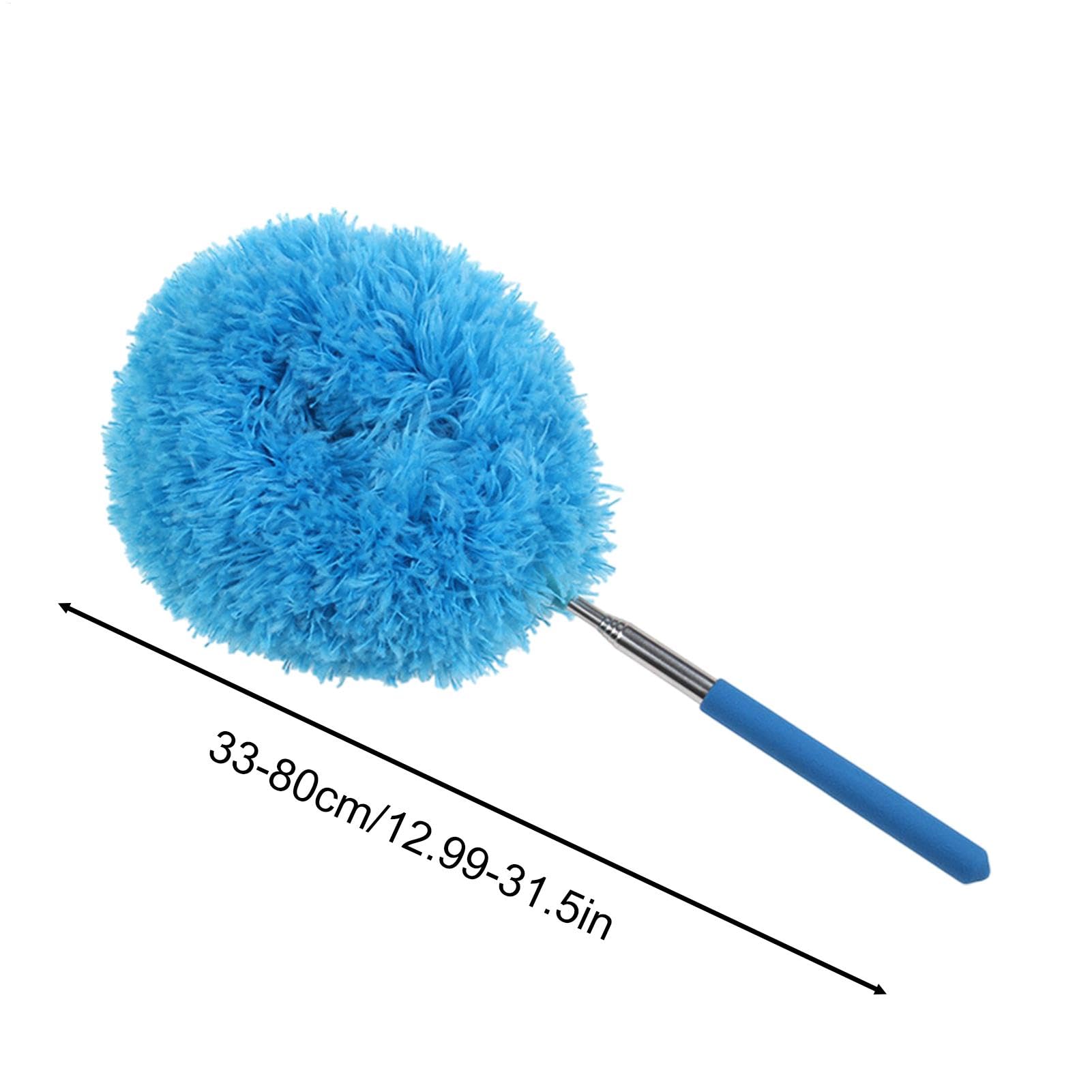 Telescoping Duster - Extendable Feather Duster | Home Cleaning | Household Furniture Dusting Tool | Extendable Dust Remover with Bendable Head for Cleaning Ceiling Fan | for Sweeping