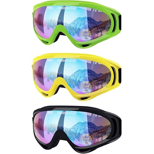 Reseldda Ski Goggles Snow Snowboard Goggles for Adult Men Women Youth Teens Kids Boys & Girls Winter Snow Sports Goggles