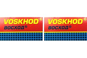 Voskhod Double Edge Safety Razor Blades, 10 blades (5x2)