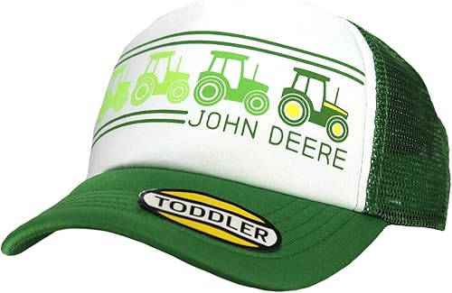 John Deere Tractor Patch - Gorra de béisbol para niño, color verde, talla única, Verde
