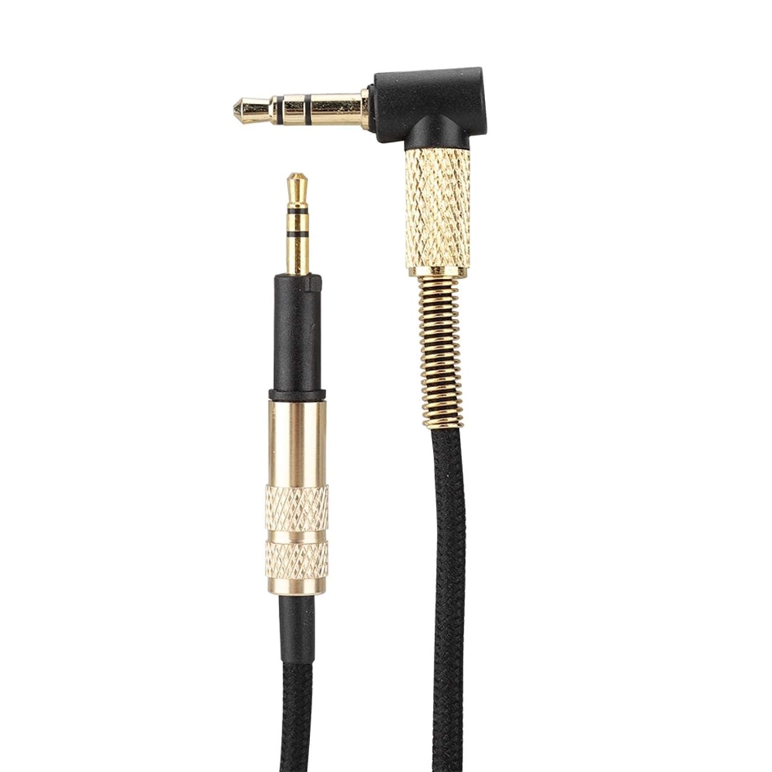 GEEKRIA Câble De Remplacement Pour Casque AKG Q460, K430, K450, K451, K452, K480, K490, K495 - Noir 110 Cm