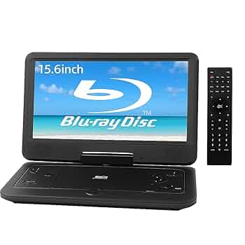 ✨新品✨ポータブルDVDプレーヤー 15.6インチ 6時間連続再生 大画面 最新型がすごすぎ」大画面×長時間バッテリーで進化した