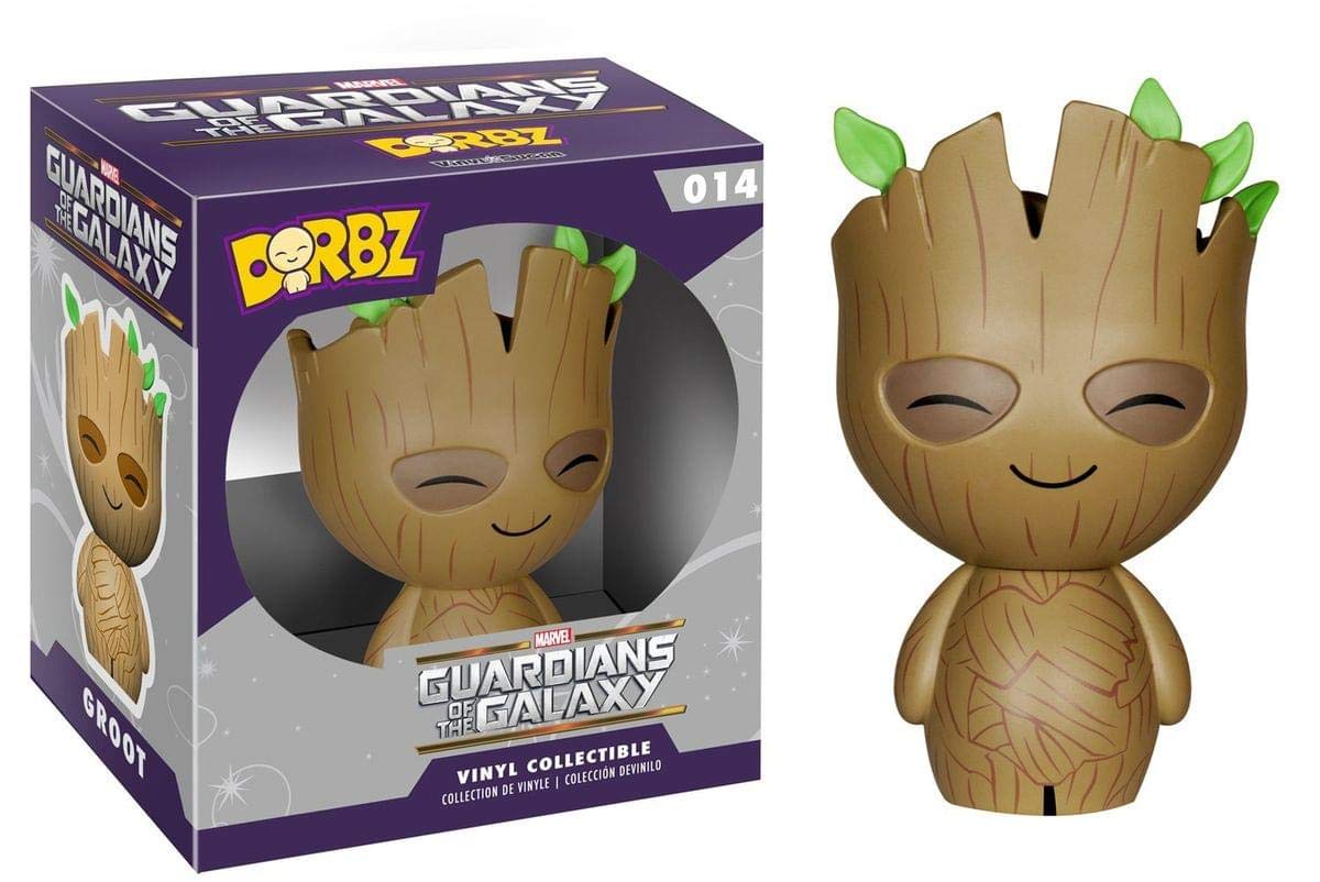 Wacky Wobbler Dorbz Marvel Guardians O/T Galaxy Groot Action Figure