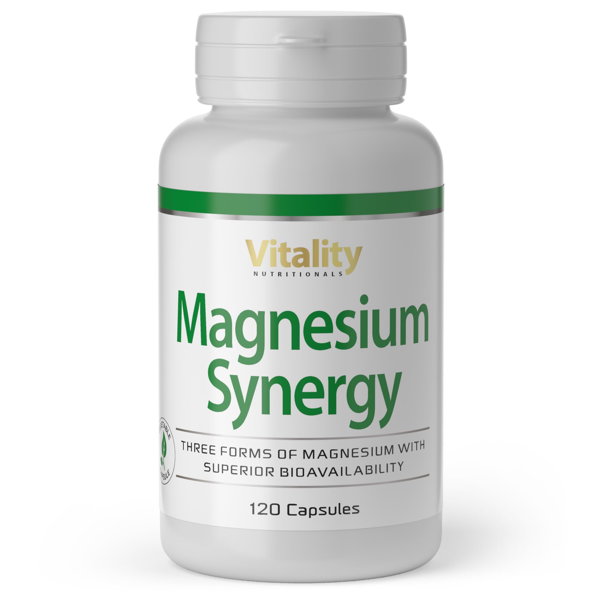 Complexe Magnesium, 3 Sources Magnésium (Glycinate, Malate et Citrate) et Vitami