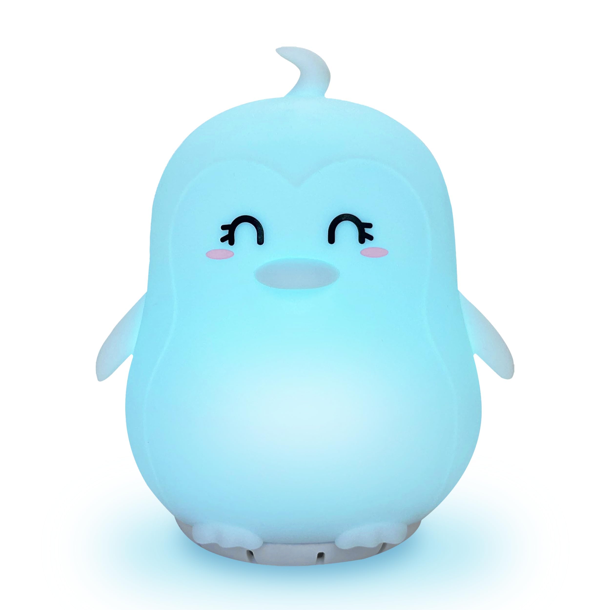 Mindfulness 'Breathing Penguin' | 4-7-8 Guided Visual Meditation Breathing Light | 3 in 1 Device with Night Light & Noise Machine for ADHD Anxiety Stress Relief Sleep - Gift for Kids Adult Women Men