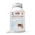 ANDREW LESSMAN Vitamin D3 3000 IU 720 Capsules - High Potency, Essential for Calcium Absorption, Supports Bone Health, Healthy Muscle Function, Immune System, More. Small Easy to Swallow Capsules