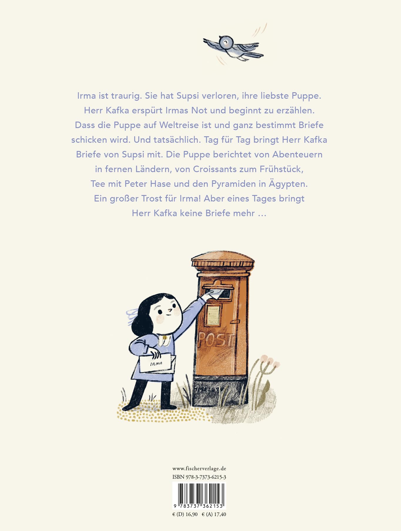 Herr Kafka und die verlorene Puppe: Poetisches Kinderbuch ab 5 Jahren - Kinderliteratur zum Vorlesen und Selberlesen