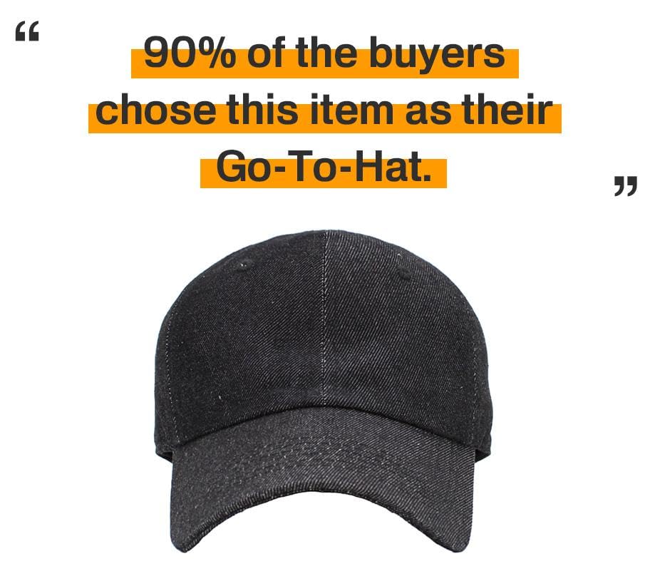 Image of KB-Ethos The Go-to Everyday Hat ! Polo Low Profile Sports Cap Unisex (100% Pure Cotton)