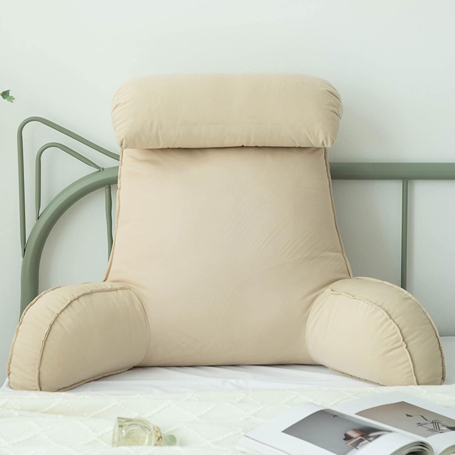 Almohada Para Recargarse ZTGL Almohadas De Lectura, Coju00edn De