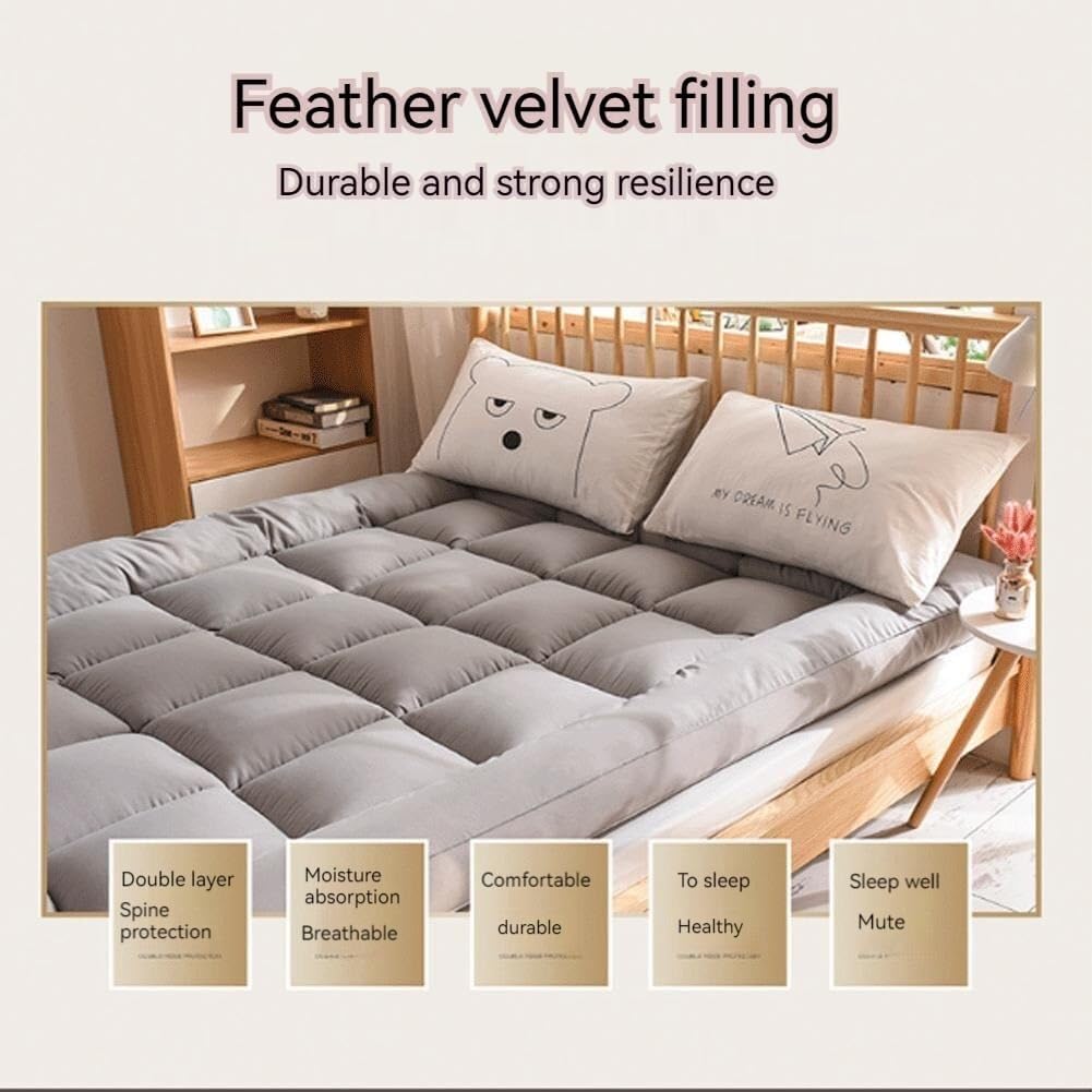 Matelas De Sol Simple Matelas Futon Japonais Matelas Portable Pliable Doux Matelas Futon Japonais Pliable Épais Matelas Pliable Tatami Tapis De Camping Pliable(B,90X200cm)