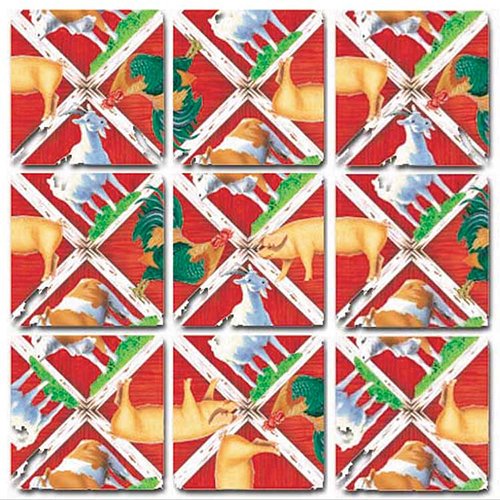b. dazzle, inc Scramble Squares: Farm Animals