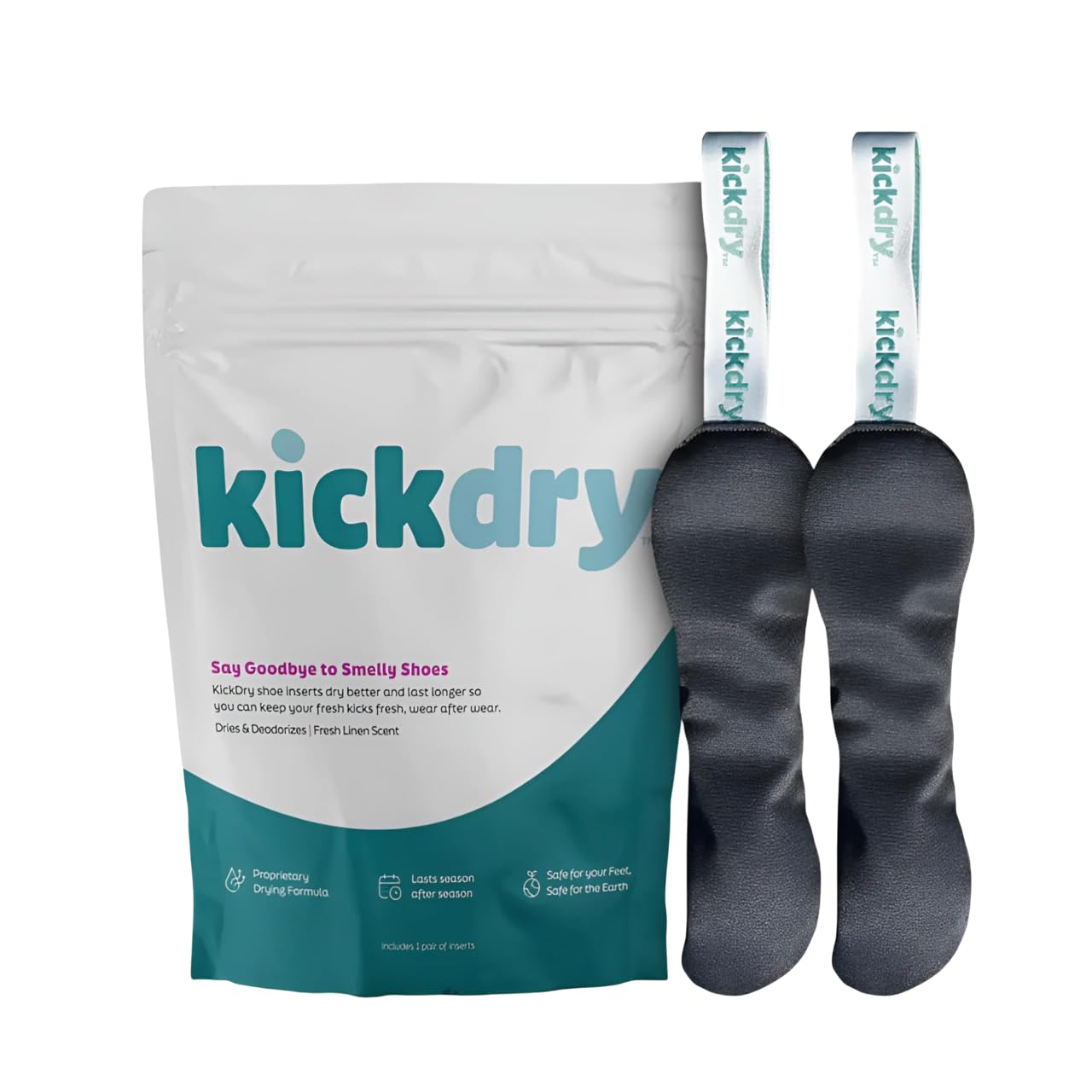 Amazon.com: KickDry Fresh Linen Scented Shoe Dryer, Deodorizer