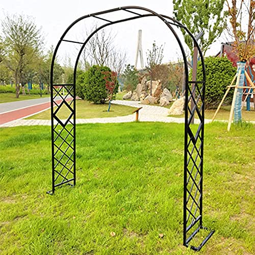 Arche de jardin en treillis rosiers XXL support plantes acier galvanisé