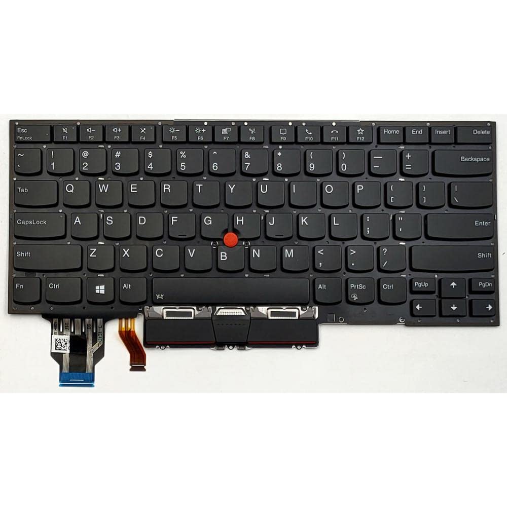 New Lenovo ThinkPad X1 Carbon 8th Gen (2020) Keyboard – US Backlit, Type 20U9 20UA - View #2