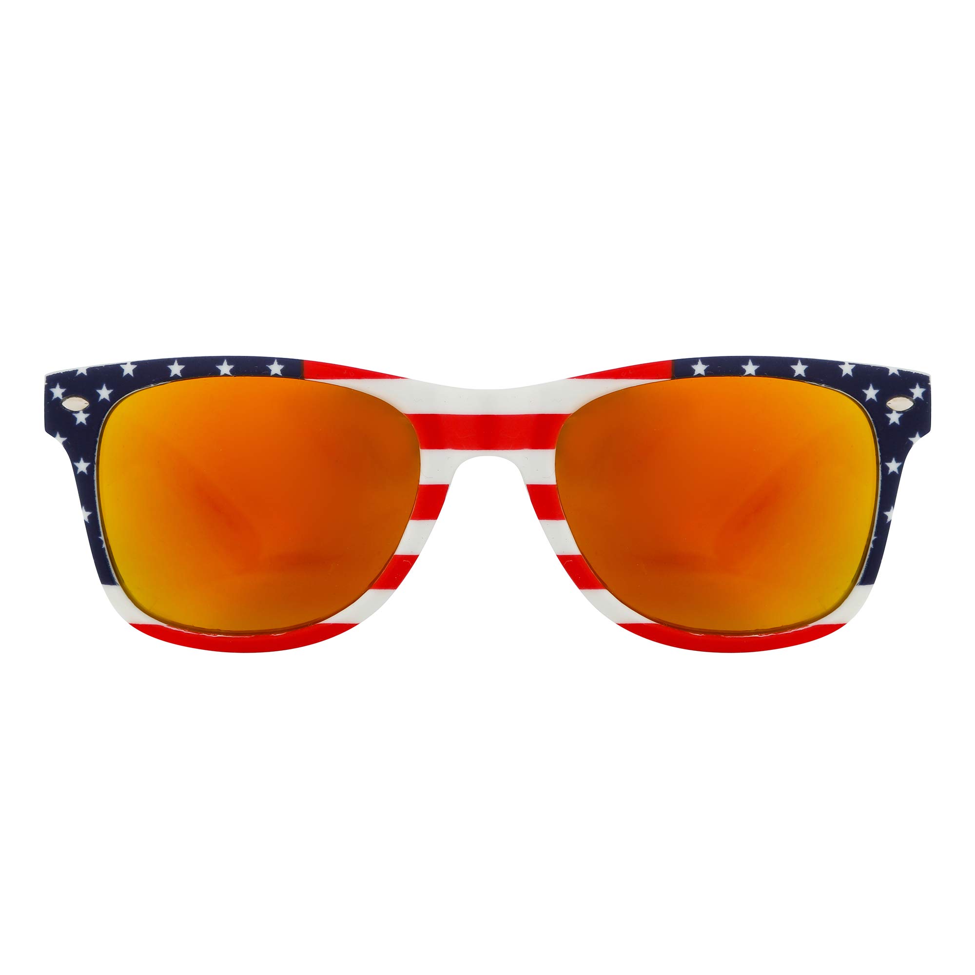 ASVP ShopClassic American Flag Mirror Sunglasses USA