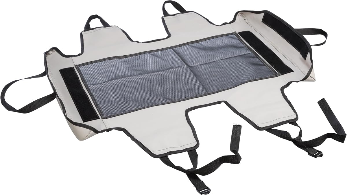 TRIXIE lit pour Chien Strong Edition Beige/Noir 79 × 19 × 50 cm Pliable Facile d'Entretien