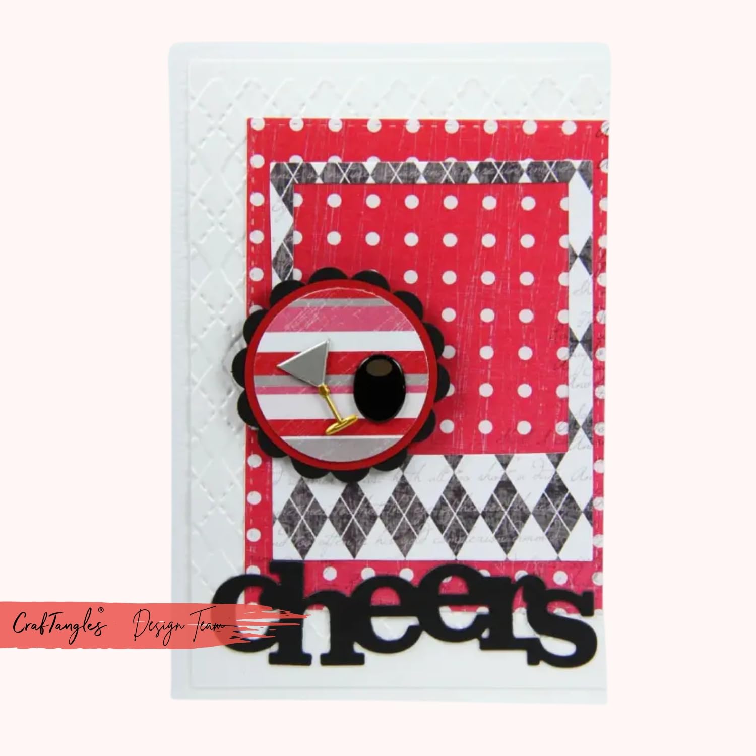 CrafTangles Scrapbooking Paper Pack - All for Love (6X6") 3