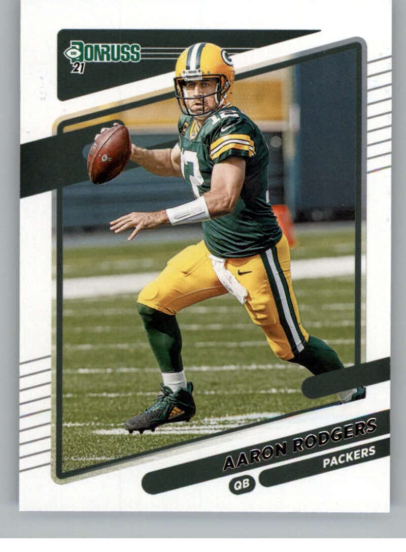 2021 Donruss #155 Aaron Rodgers Green Bay