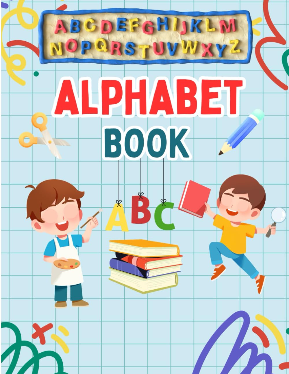 Alphabet Book for Kids: Uppercase & Lowercase Letters with Fun Pictures