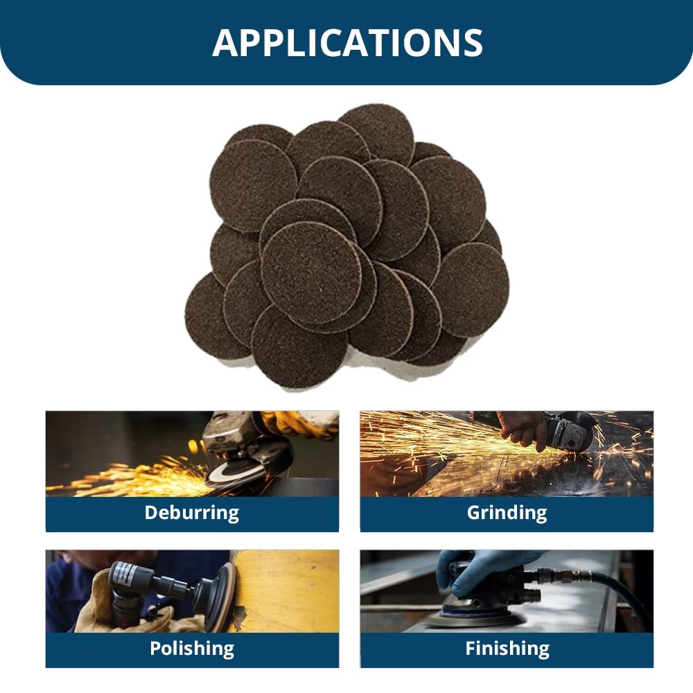 Benchmark Abrasives 3 Inch Sanding Discs Quick Change Nylon Surface Condition... 728028211672 - View #7