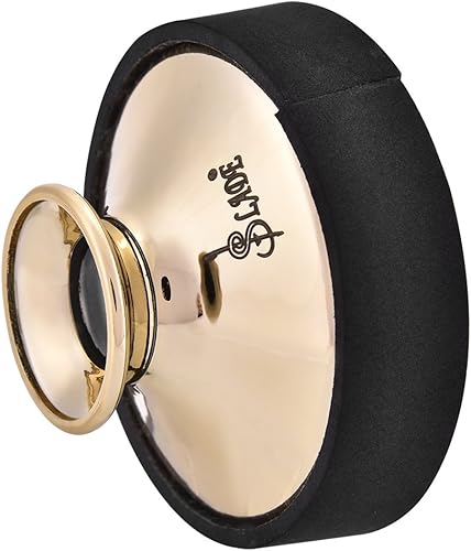 Miniatura 4 de Silencio de saxofón alto, amortiguador de silencio de plástico Saxofón Eliminación de ruido accesorio para saxofón alto (Oro) Accesorios de